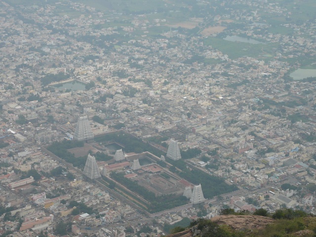 Tiruvanamalai z Arunáčaly