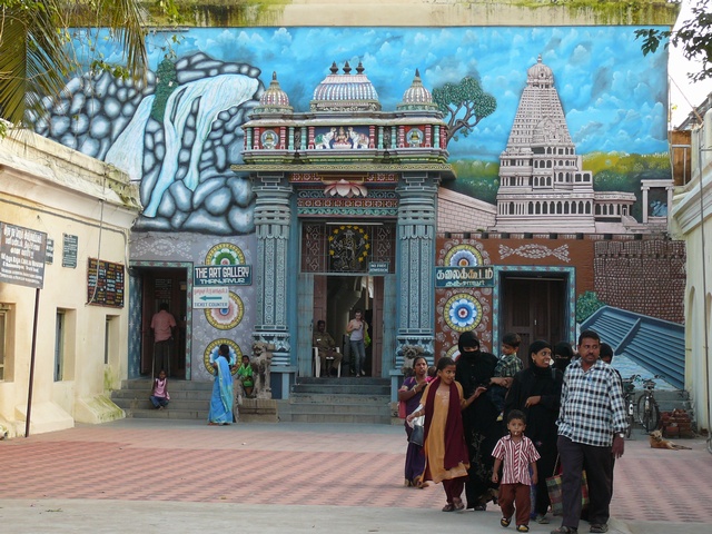 Maharádžův palác Thanjavur